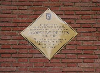 Placa Leopoldo de Luis